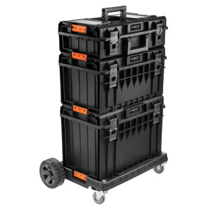 System modułowy NEO /zestaw 3 pojemników + platforma