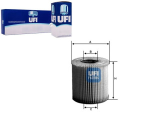 Filtr Oleju Bmw 318 Tds (e46) 98- Ufi