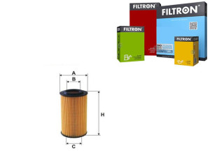 Filtr Oleju Dodge Jeep Mercedes Filtron