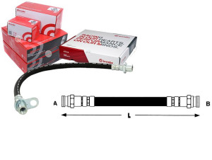 Przewód Hamulcowy Elast. Fiat Punto 1.2/1.9d 09.99