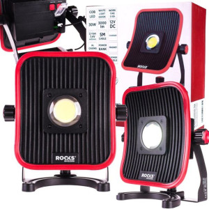 Lampa Warsztatowa Latarka Cob Led 30w 3000lm