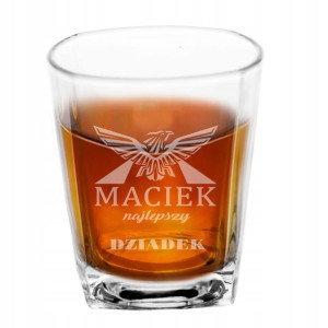 Szklanka Do Whisky Dla Dziadka +imię Grawer Y9