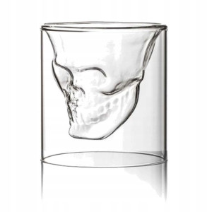 Szklanka Czaszka Do Wódki Napojów Prezent 150ml Y7