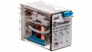Przekażnik 2P 10A 24V DC