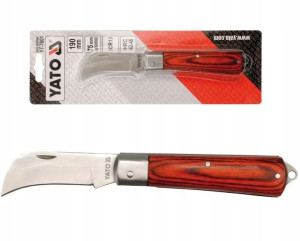 Yato Nóż Składany Monterski Scyzoryk Sierpak 190mm