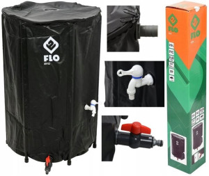 Zbiornik Na Wodę Deszczową 250l Pvc 89702 Składany