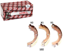 Szczęki Hamulcowe Nissan Tiida 2 1.5dci Ashika