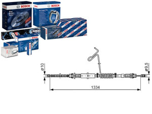 Linka Hamulca Ręcznego Ford Transit 2.3/2.3lpg/2.4