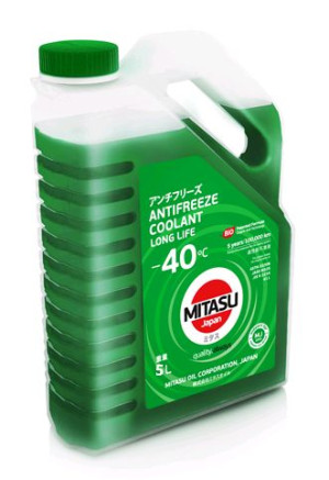 Mitasu Green Long Life Antifreeze/ Coolant –40°c Mj-642 5l