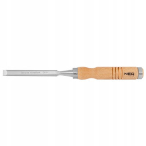 Dłuto stolarskie 10 mm, CRV, uchwyt drewniany, NEO 37-810