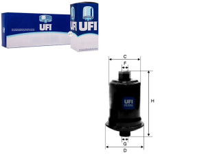 Filtr Paliwa Sonata Grandeur 93-00 Ufi