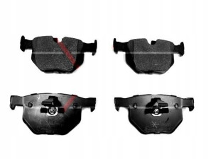 Klocki Ham. Bmw T. E60 61 03- Maxgear