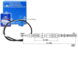 Linka Hamulca Ręcznego Mercedes T1 (601) T1 (601 6