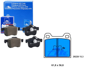 Klocki Hamulcowe Audi 80 Vw Derby Golf I Jetta I P