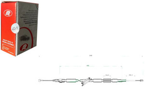 Linka Hamulca Ręcznego Ap 8n0609721h 8n0609721e 8n