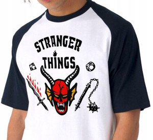 |t-shirt Męski Stranger Things Hellfire Club Xl Y4