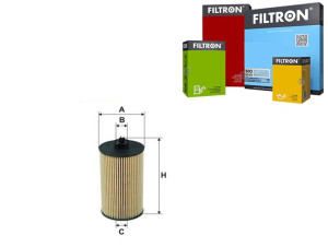 Filtr Oleju Opel Filtron