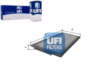 Filtr Powietrza Db C219 320cdi 05- Prawa Str.s Ufi