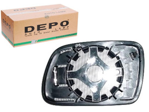Szkło Lusterka Pr Peugeot 407 04- Depo