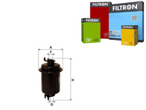 Filtr Paliwa Mitsubishii Colt 1.3 12v 92- Filtron