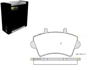 Klocki Hamulcowe Opel Movano 1 Kpl Starline Starli
