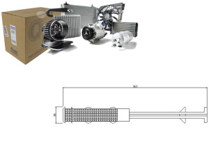 Osuszacz Klimatyzacji Mercedes C (cl203) C T-model