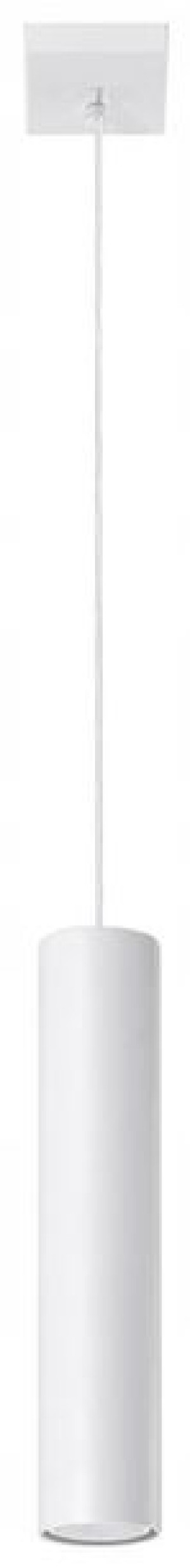 Lampa Sufitowa Wisząca Lagos 1 Gu10 Biały Sollux