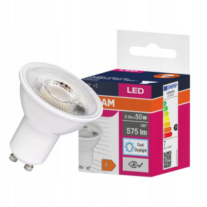 Żarówka Led Gu10 6,5w = 80w 6500k Cw 120' Osram