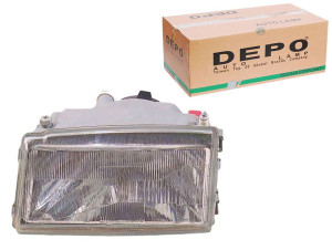 Reflektor (h4 Manualny) Fiat Uno 09.89-06.02 Depo