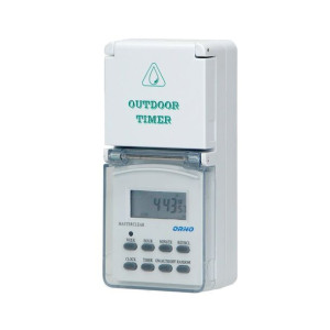 Elektroniczny programator czasowy 8 programów IP44