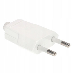 Famatel Wtyczka Płaska 10a 2p 250v Biały 1001-b