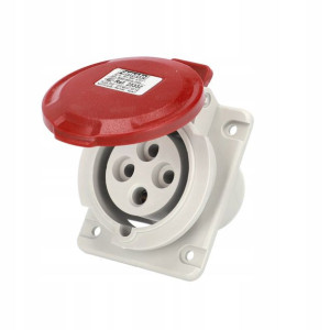 Famatel Gniazdo Kątowe 32a 4p 400v Ip44 23332