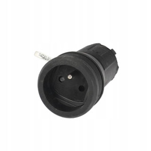 Famatel Gniazdo Gumowe 16a 3p 250v Ip20 2168f