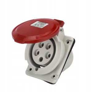 Famatel Gniazdo Kątowe 32a 5p 400v Ip44 23333