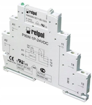 Przekaźnik interfejsowy RELPOL 805701 PI6-1P-24VDC