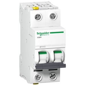 Schneider Wyłącznik nadprądowy iC60H-C16-2 C 16A 2P A9F07216