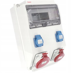 FAMATEL Rozdzielnica RW3959 32A/5P 16A/5P 2xGS