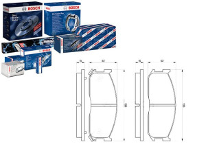 Klocki Hamulcowe Ford Econovan Kia Besta Mazda E-s