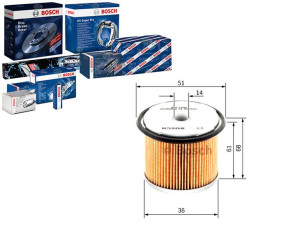 Filtr Paliwa Man Bosch