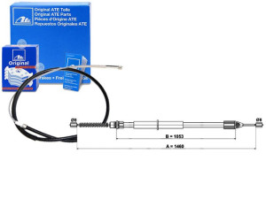 Linka Hamulca Ręcznego Renault Twingo I 1.2/1.2lpg