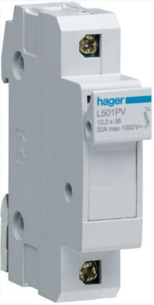 Hager Podstawa Bezpiecznikowa Pv 1p 32a L501pv