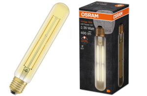 Żarówka Led Vintage Edition 1906 Tubular Gold E27 4w =35w 2000k 400lm Osram