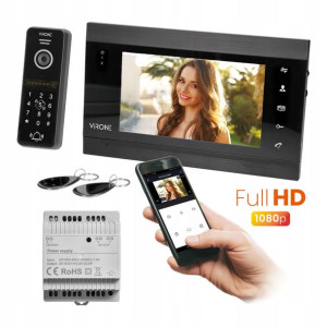 WIDEODOMOFON Virone WiFi furtka + brama TUYA SMART