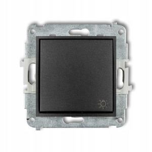 Karlik Mini Łącznik Zwierny Światło Grafit 11mwp-5