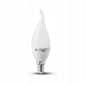 V-TAC Żarówka LED E14 5,5W 6400K płomyk 470lm