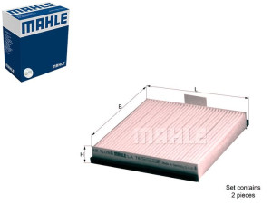 Filtr Kabiny Renault Mahle