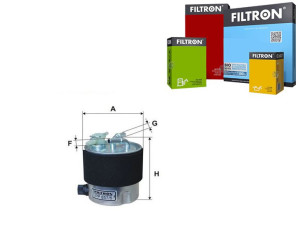 Filtr Paliwa Nissan Filtron