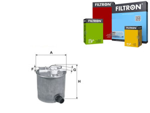Filtr Paliwa Nissan Qashqai Filtron