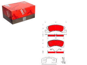 Klocki Hamulcowe Daihatsu Przód Cuore Trw