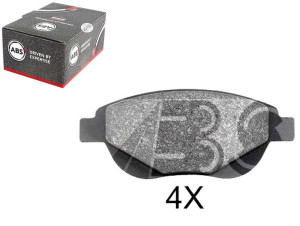 Klocki Hamulcowe Citroen C4 04-11 Przód A.b.s.